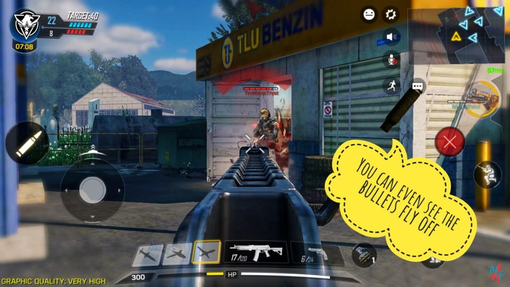 Flying Bullets Gameplay in COD mobile