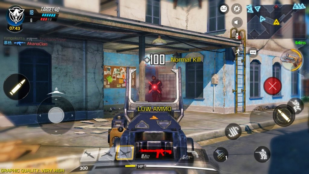 Scoping in COD mobile