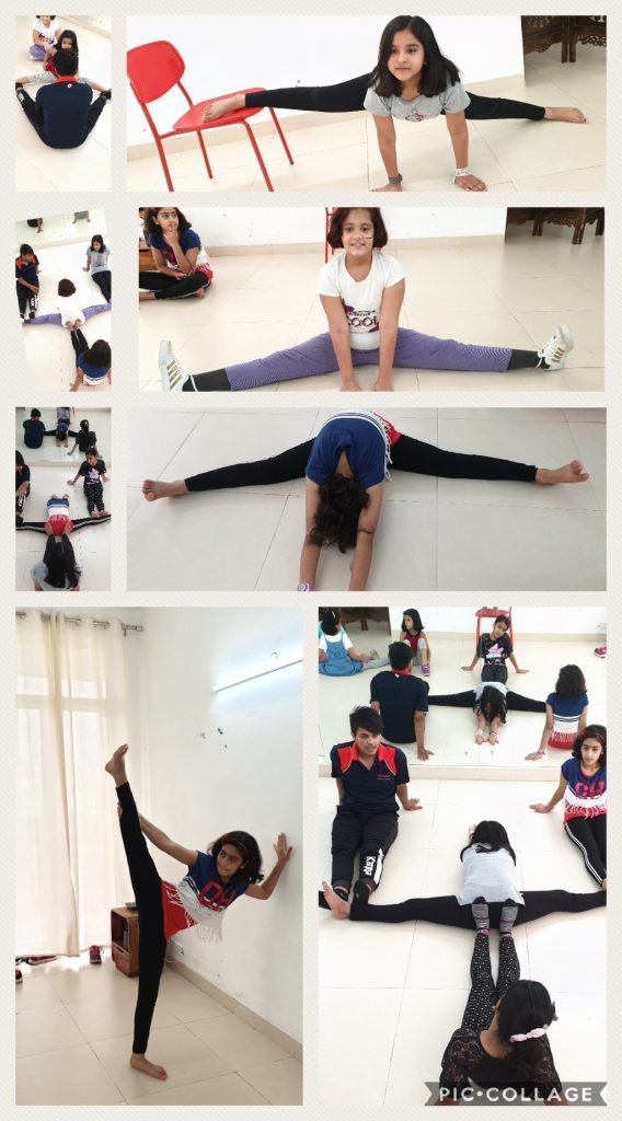 Stretching for Kalaa dance class
